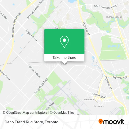 Deco Trend Rug Store map