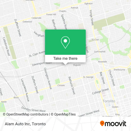 Alam Auto Inc map