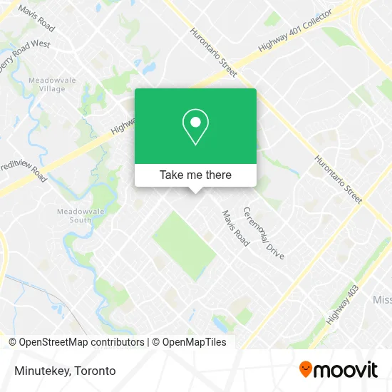 Minutekey map