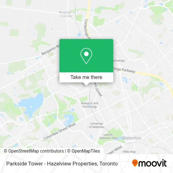 Parkside Tower - Hazelview Properties map
