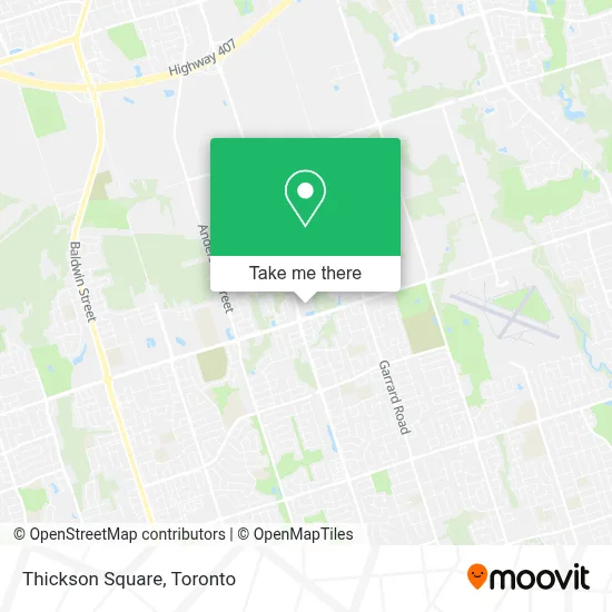 Thickson Square map