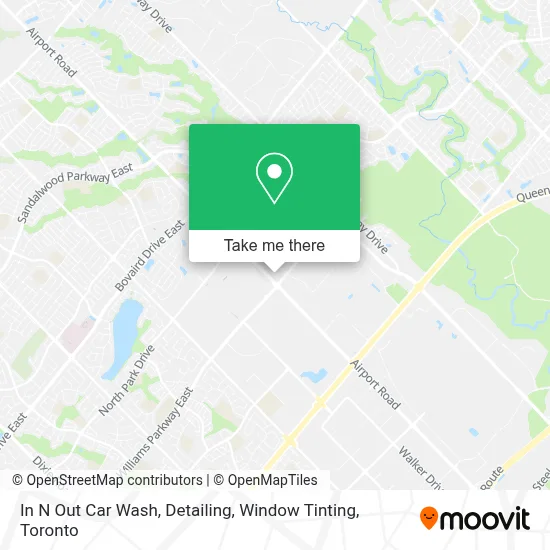 In N Out Car Wash, Detailing, Window Tinting map