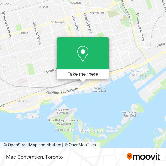 Mac Convention map