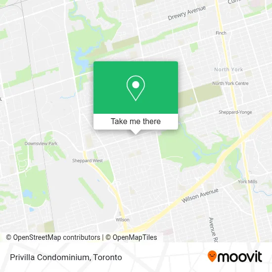 Privilla Condominium map