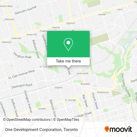 One Development Corporation map