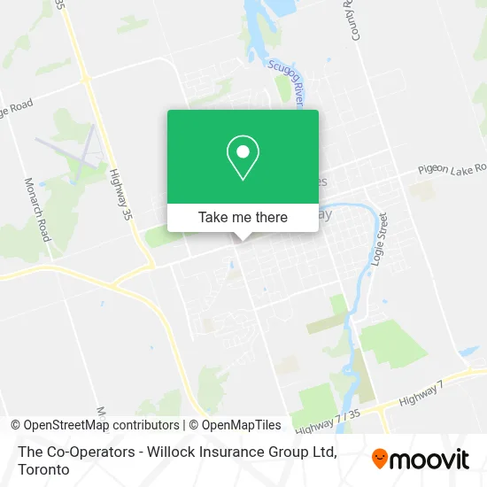 The Co-Operators - Willock Insurance Group Ltd map