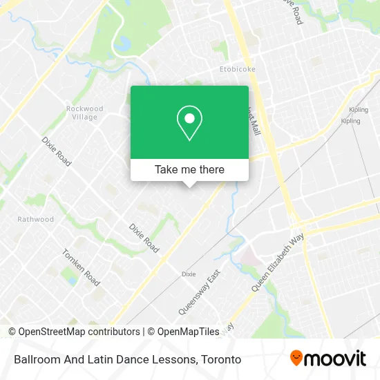 Ballroom And Latin Dance Lessons map