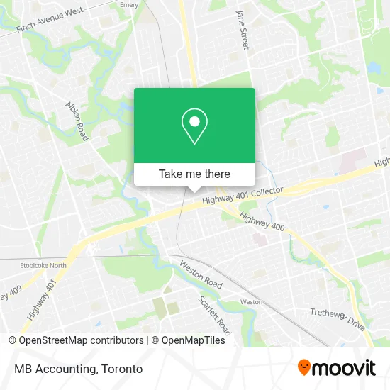 MB Accounting map