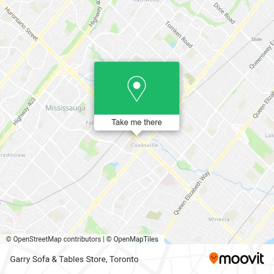 Garry  Sofa & Tables Store map