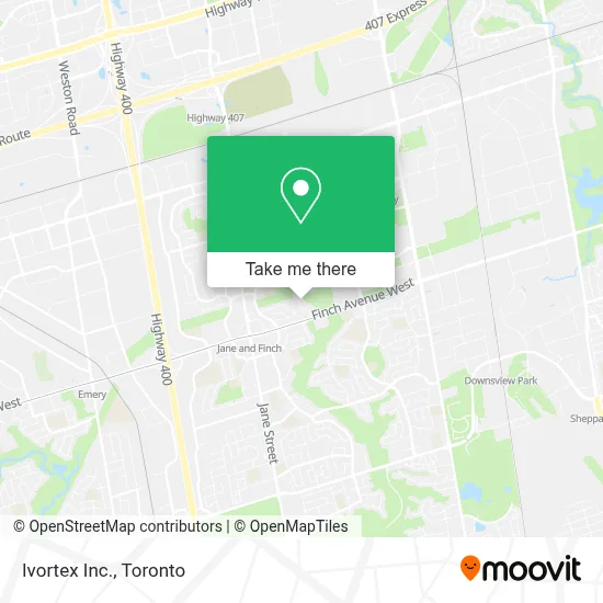 Ivortex Inc. map