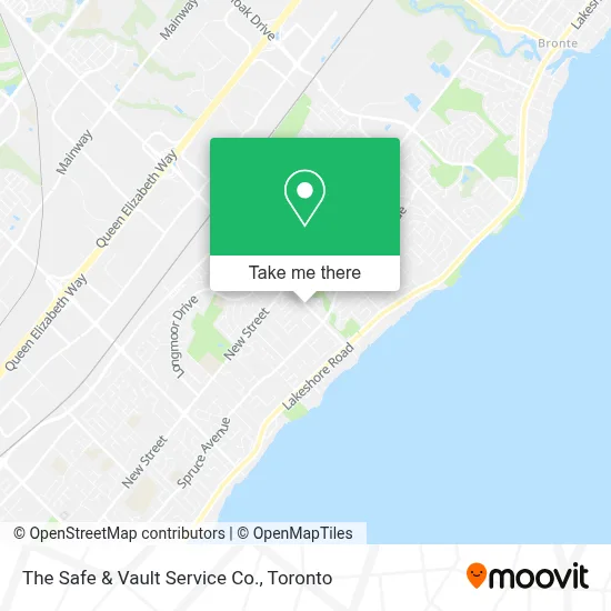 The Safe & Vault Service Co. map