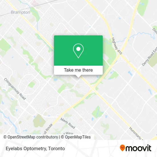 Eyelabs Optometry map