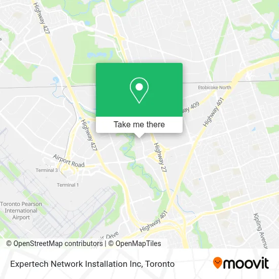 Expertech Network Installation Inc map