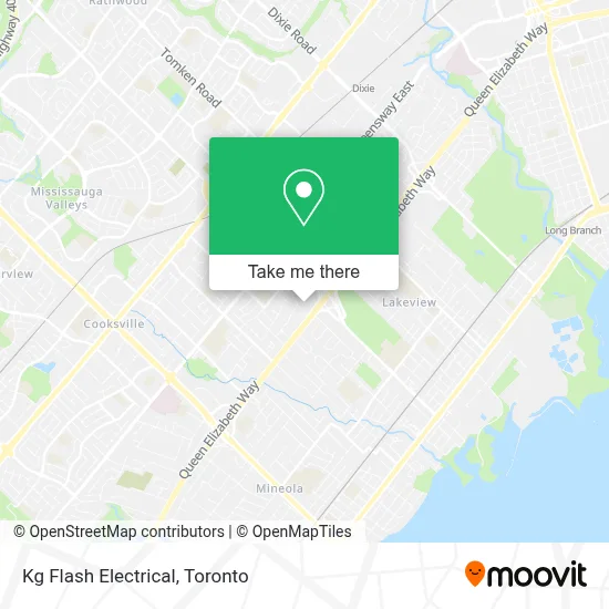 Kg Flash Electrical map