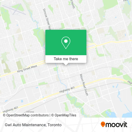 Gwl Auto Maintenance map