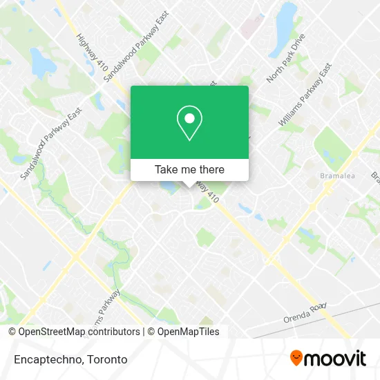 Encaptechno map