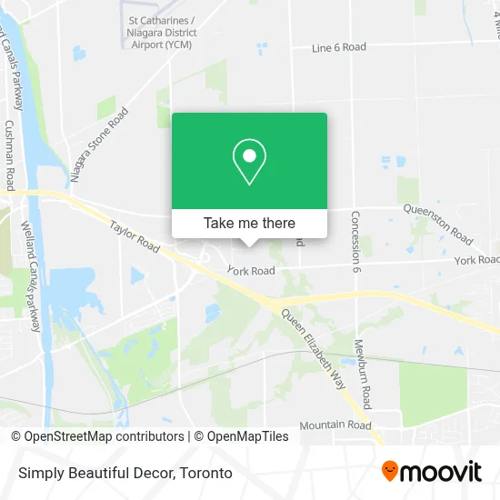 Simply Beautiful Decor map