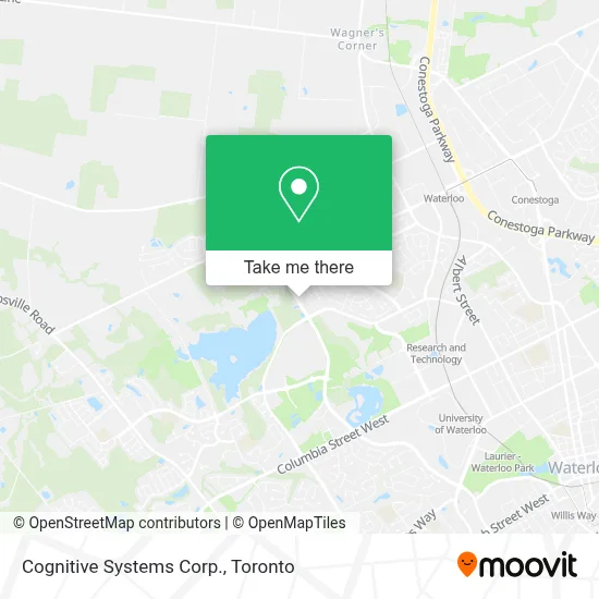 Cognitive Systems Corp. map