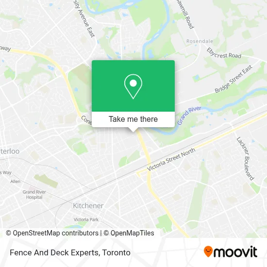 Fence And Deck Experts map