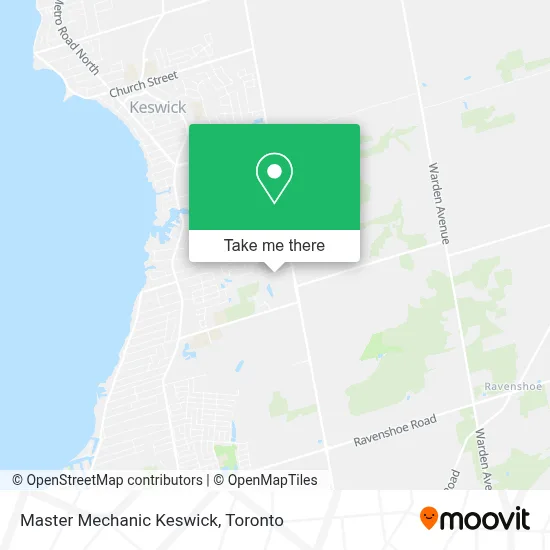 Master Mechanic Keswick map
