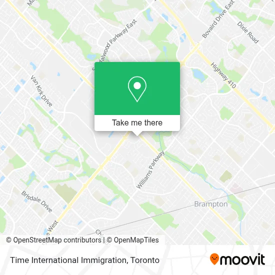 Time International Immigration map