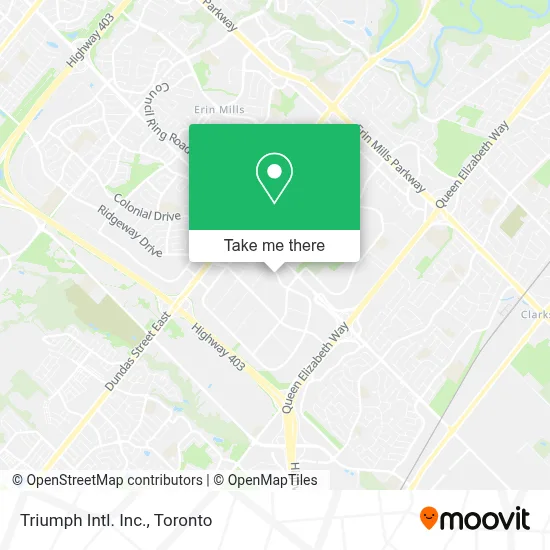 Triumph Intl. Inc. map