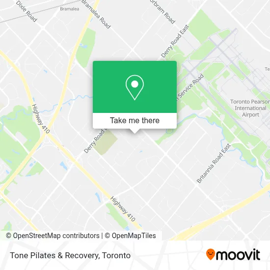 Tone Pilates & Recovery map