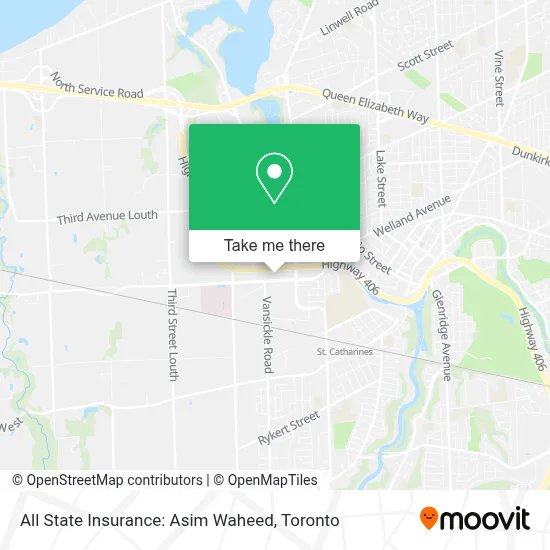 All State Insurance: Asim Waheed map