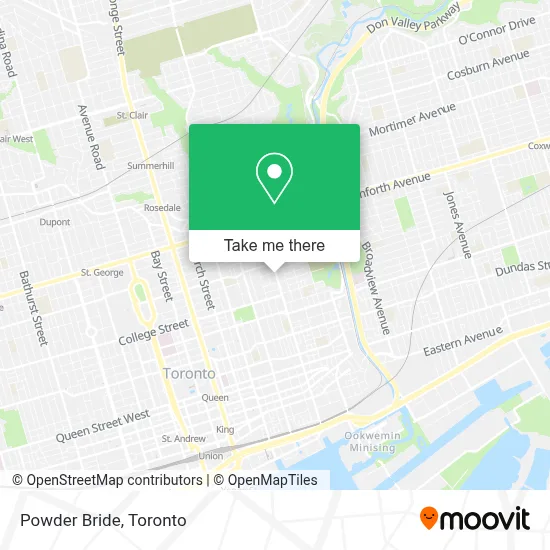 Powder Bride map