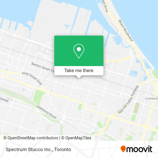 Spectrum Stucco Inc. map