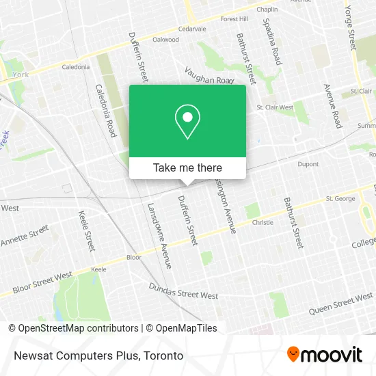 Newsat Computers Plus map