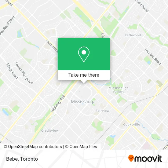 Bebe map