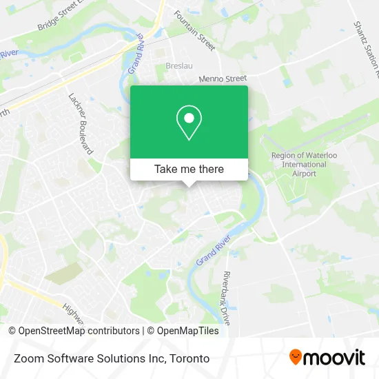 Zoom Software Solutions Inc map