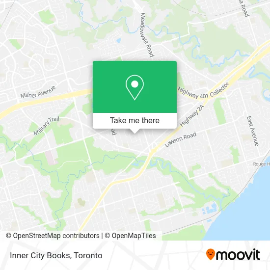 Inner City Books map
