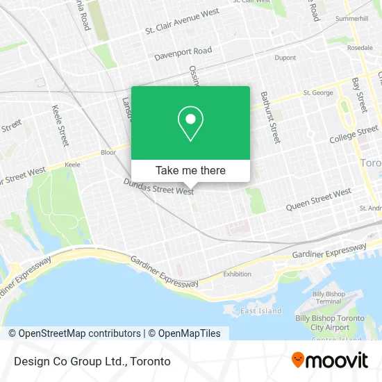 Design Co Group Ltd. map