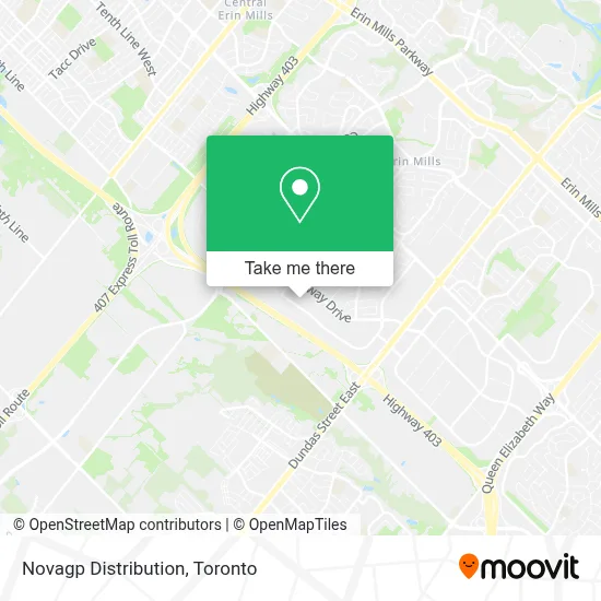 Novagp Distribution map