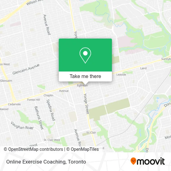 Online Exercise Coaching map