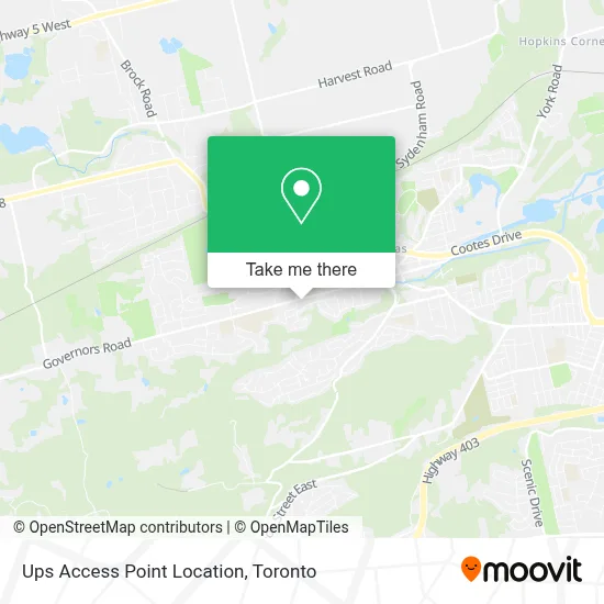 Ups Access Point Location plan