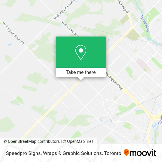 Speedpro Signs, Wraps & Graphic Solutions map