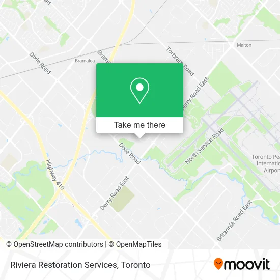 Riviera Restoration Services map