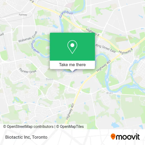 Biotactic Inc map