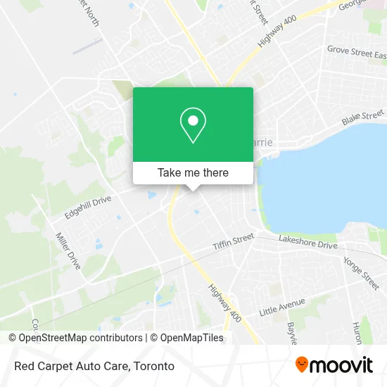 Red Carpet Auto Care map