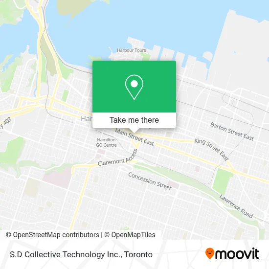 S.D Collective Technology Inc. map