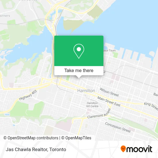 Jas Chawla Realtor map