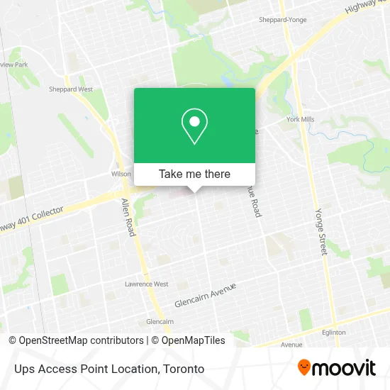 Ups Access Point Location plan