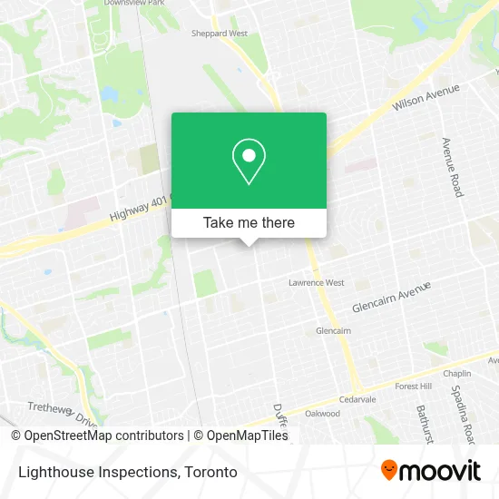 Lighthouse Inspections map