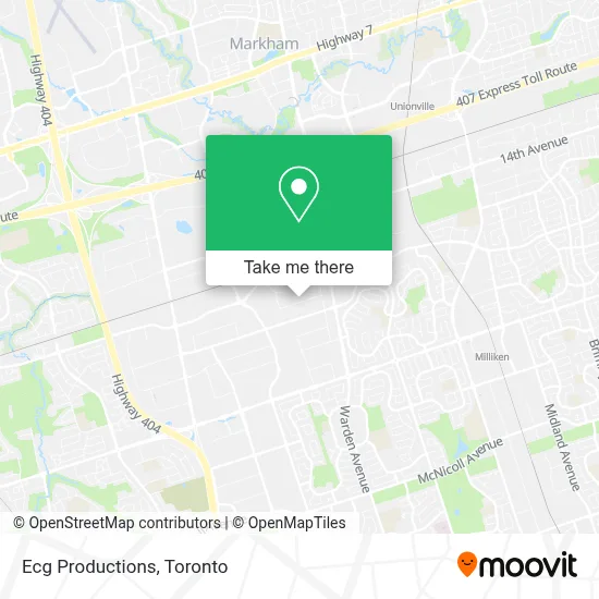 Ecg Productions map