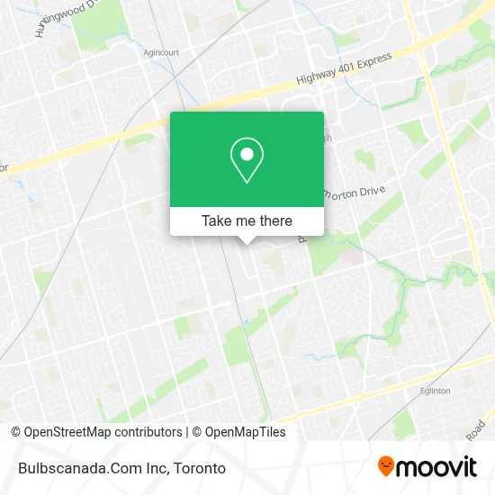 Bulbscanada.Com Inc map