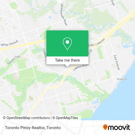 Toronto Pinoy Realtor map