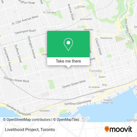 Livelihood Project map